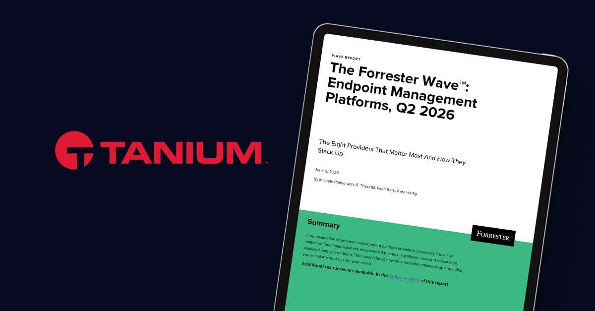 Forrester Wave Endpoint Management Platform 2026