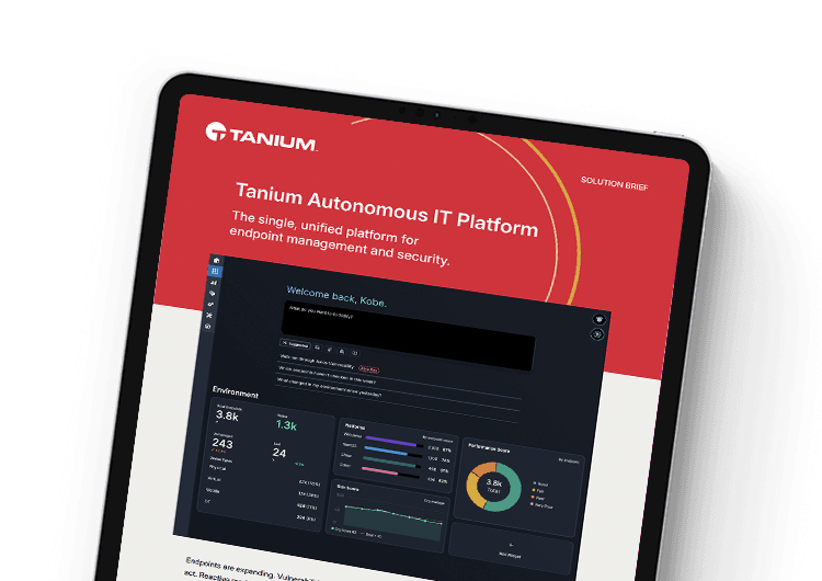 Autonomous IT Platform Solution Brief mobile image