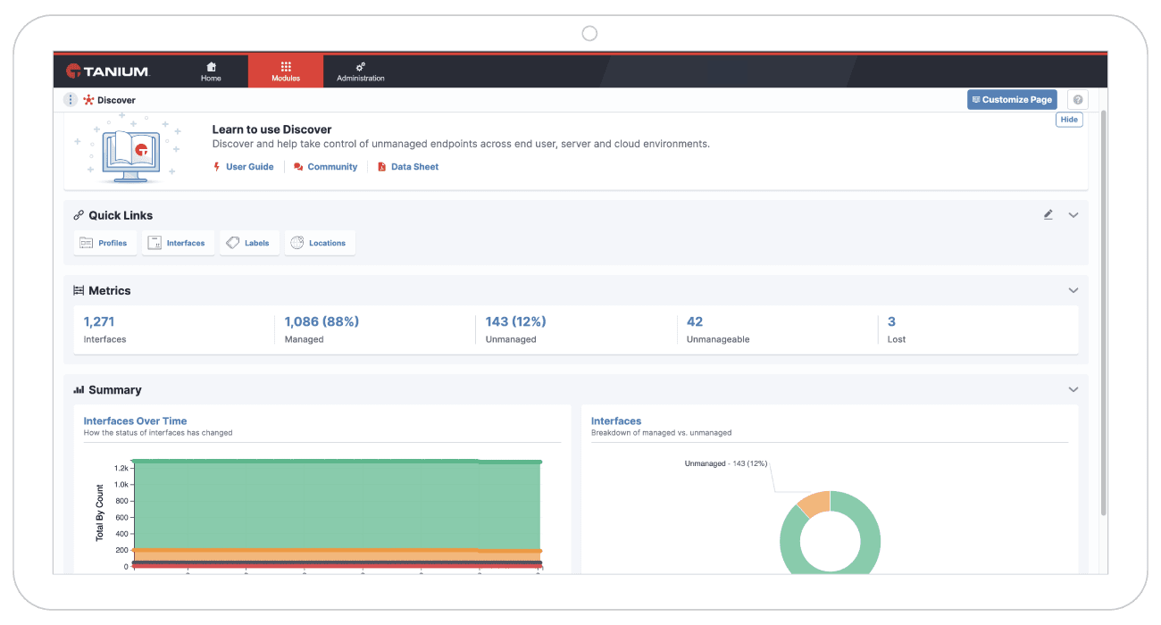 Unmanaged asset identification