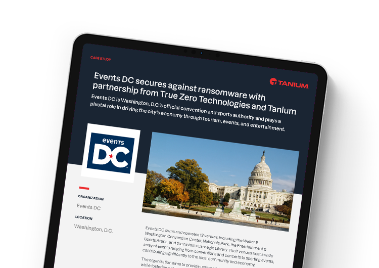 mobile featured image: Events DC case study