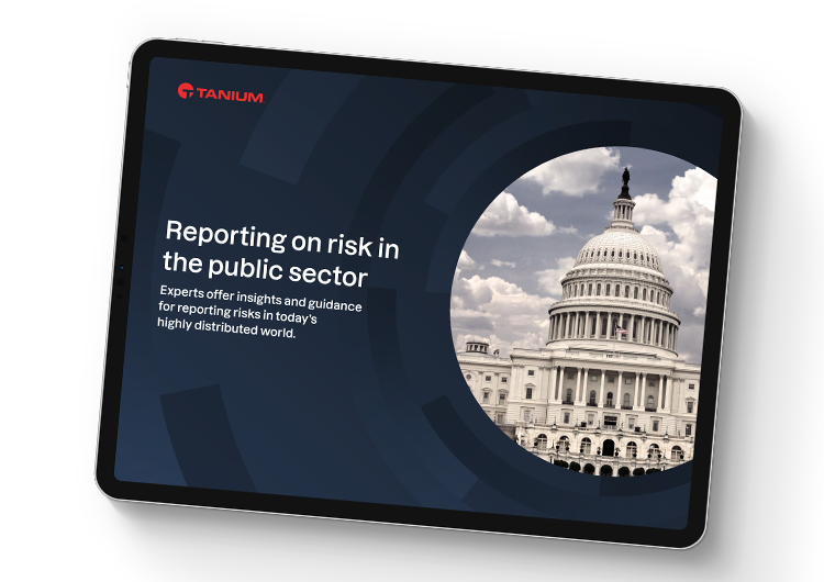 mobile featured image: Reporting risk in PubSec ebook