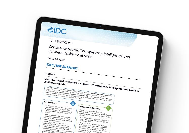 Mobile featured image: IDC Perspective: Confidence Scores
