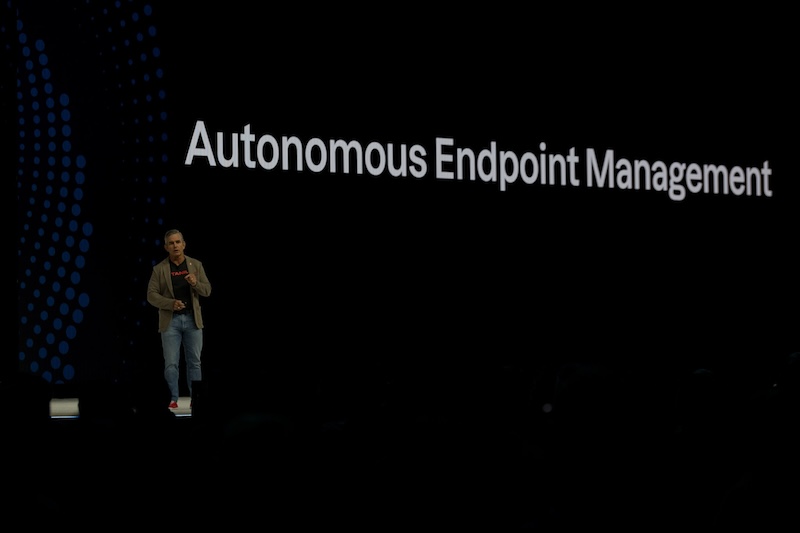 Tanium Autonomous Endpoint Management announcement at Converge