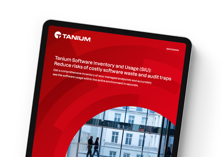 Mobile featured image: Tanium SIU whitepaper