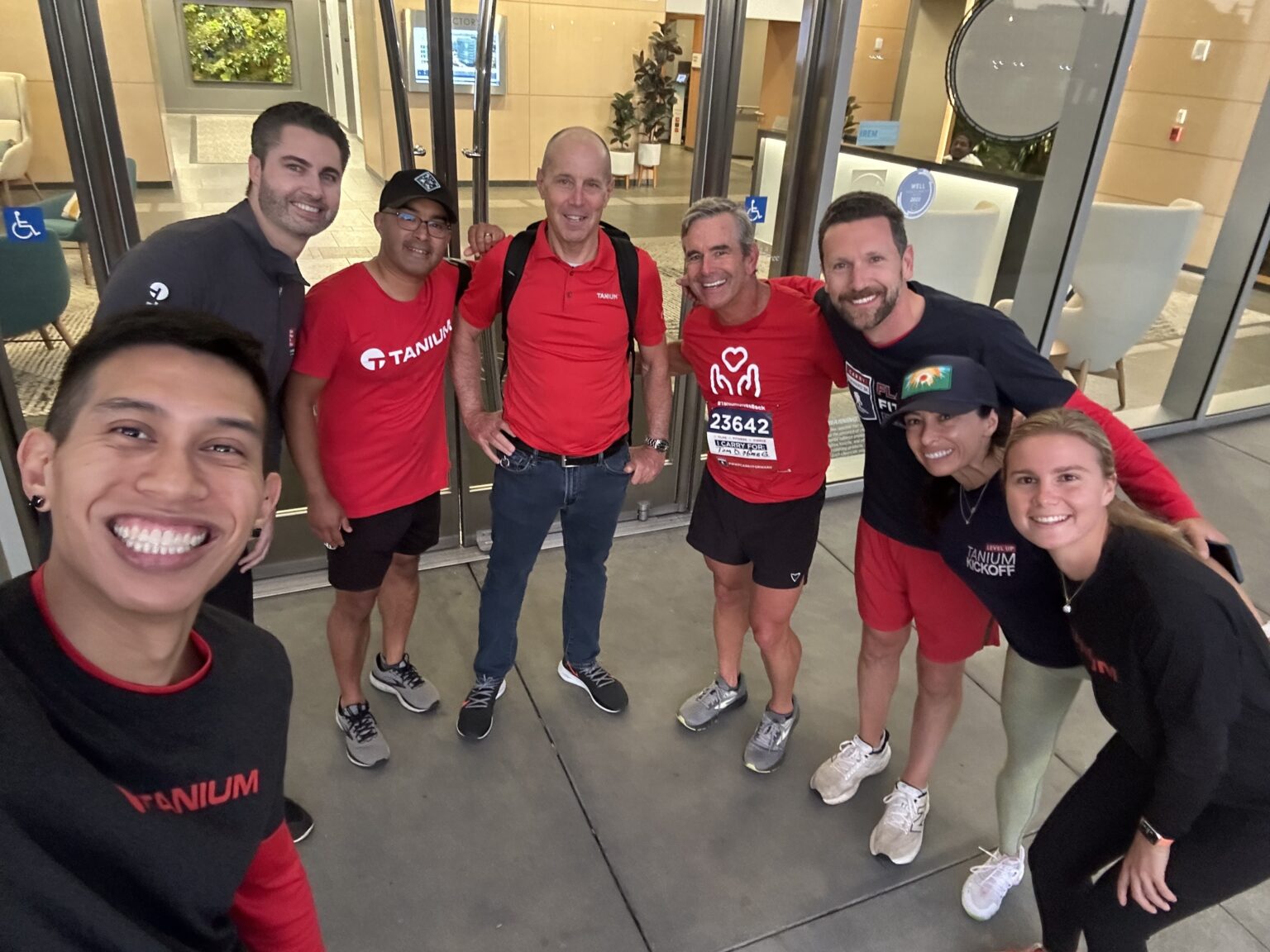 Tanium Emeryville office participates in Wounded Warrior 5k during Month of Giving